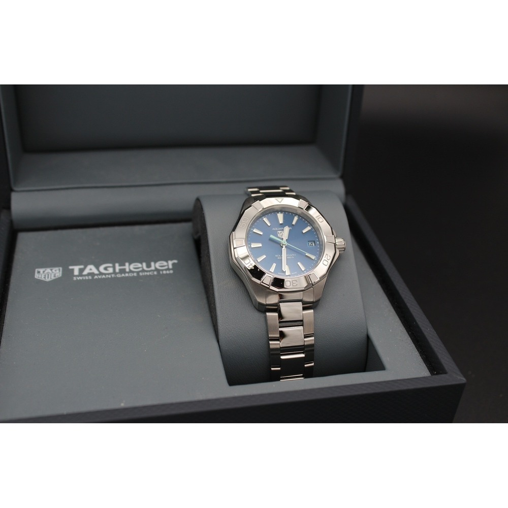 TAG Heuer Aquaracer Professional 200 Solargraph 34mm Blue Dial Titanium WBP1311 - Picture 3 of 3